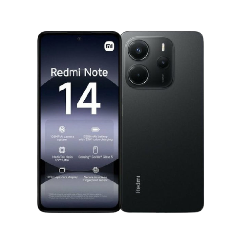 xiaomi redmi note 14 4g dual sim 6 128gb midnight black