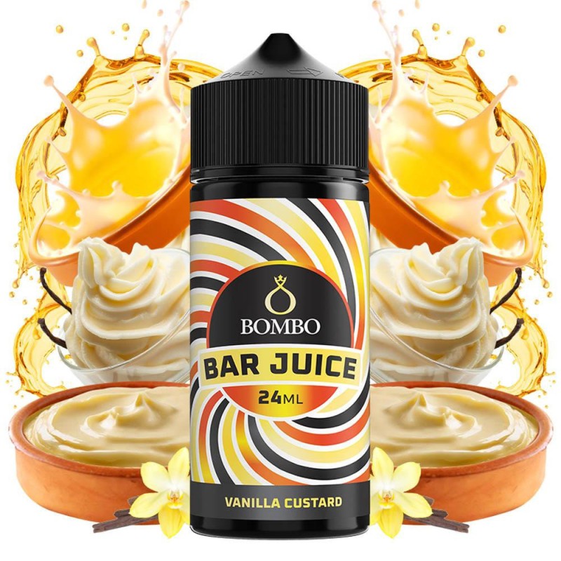 Bombo Bar Juice Vanilla Custard 24ml/120ml