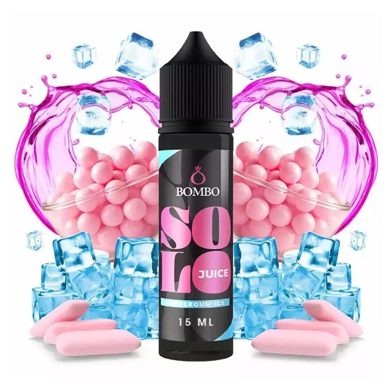 Bombo Solo Juice Bubblegum Ice 15ml/60ml Bombo Solo Juice Bubblegum Ice 15ml/60ml