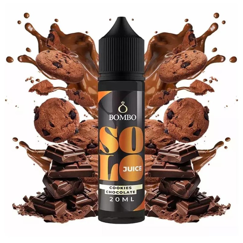 Bombo Solo Juice Cookies Chocolate 20ml/60ml Bombo Solo Juice Cookies Chocolate 20ml/60ml