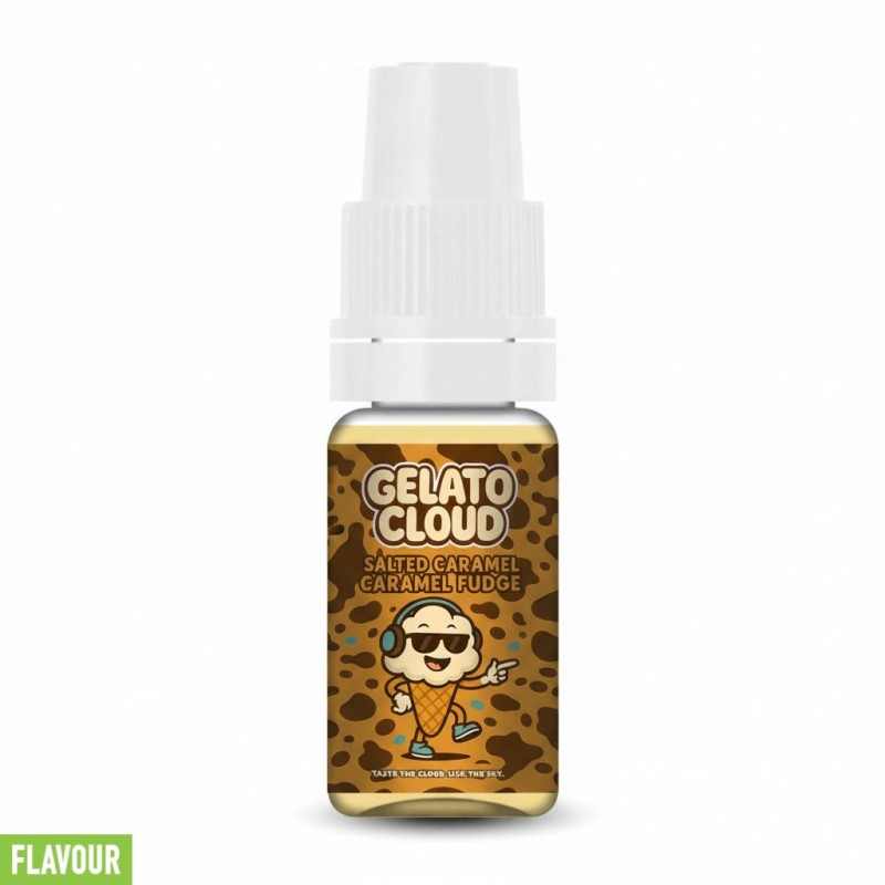 Flavour Salted Caramel Fudge Gelato Cloud - 1lt Flavour Salted Caramel Fudge Gelato Cloud - 1lt