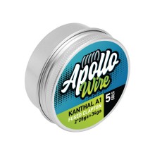 Apollo Kanthal A1 Fused Clapton 2x26ga+34ga / 0.5ohm / 5 Coils Apollo Kanthal A1 Fused Clapton 2x26ga+34ga / 0.5ohm / 5 Coils