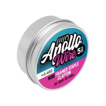 Apollo Ni80 Frame Staple Clapton 28+9x38+28+36ga / 0.4ohm / 5 coils Apollo Ni80 Frame Staple Clapton 28+9x38+28+36ga / 0.4ohm / 5 coils