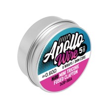 Apollo Ni80 Tri Core Fused Clapton 3x30ga+36ga / 0.6ohm / 5 Coils Apollo Ni80 Tri Core Fused Clapton 3x30ga+36ga / 0.6ohm / 5 Coils