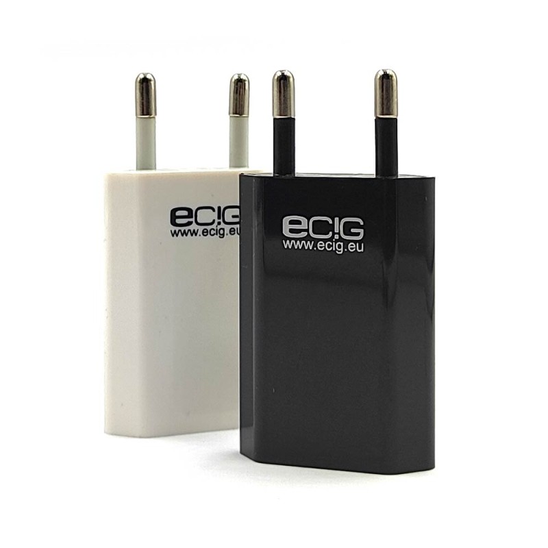 Φορτιστής Τοίχου eCig USB 220V 1A - Black