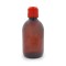 PET Amber Πλαστικό Μπουκάλι 250ml - 100  Τμχ