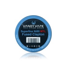 Vandy Vape Σύρμα Ni80 Superfine MTL Fused Clapton - 3m