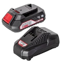 RAIDER R20 ΦΟΡΤΙΣΤΗΣ & ΜΠΑΤΑΡΙΑ Li-ion 20V 2Ah/1h RDP-R20 032120