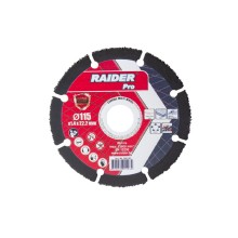 RAIDER ΤΡΟΧΟΣ ΚΟΠΗΣ CARBIDE 115x1,4mm 160153