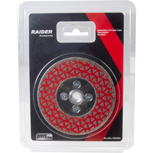 RAIDER ΔΙΣΚΟΣ ΔΙΑΜΑΝΤΕ 115x22.2mm M14 RD-DD25 162204