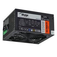 Τροφοδοτικό ATX Akyga AK-U4-1250 1250W 2x P4+4 10x PCI-E 6+2 pin 5x SATA APFC 80+ FAN 14cm