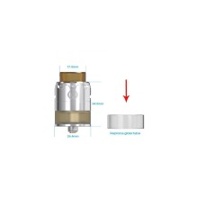 VandyVape PYRO RDTA glass tube (4ml)
