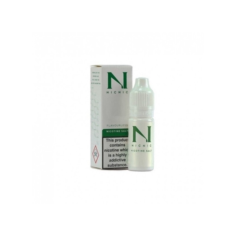 NicNic VG/PG Nicotine 18mg Salt Booster 10ml