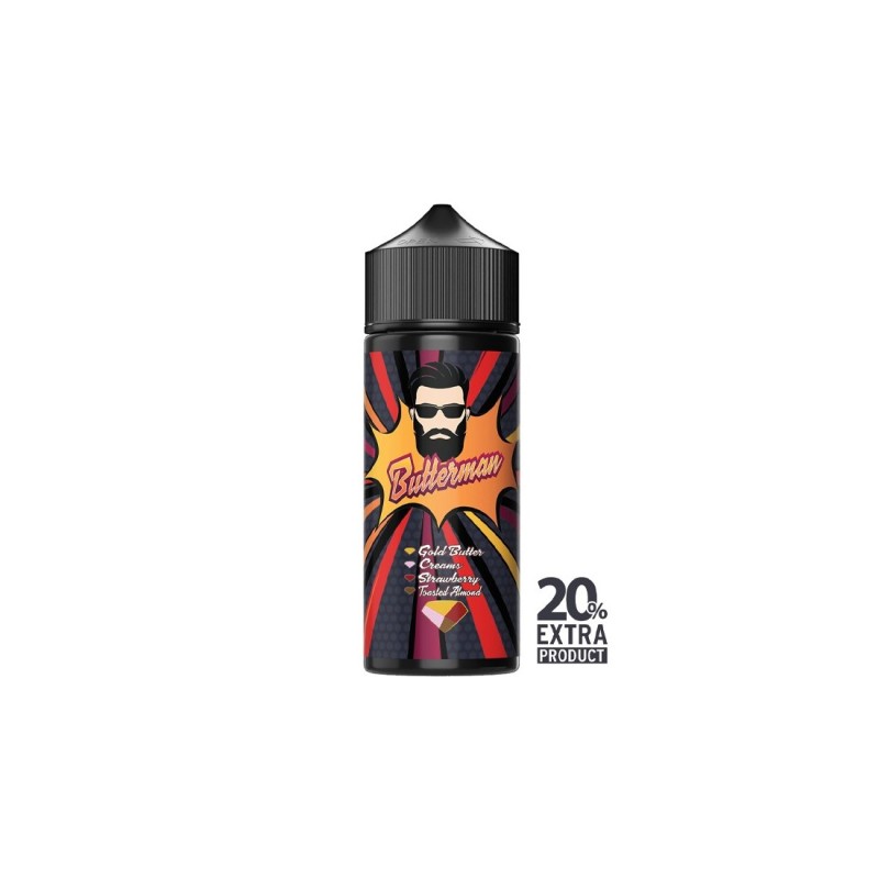 Mad Juice Summer Shake Flavour Shot Butter Man 120ml