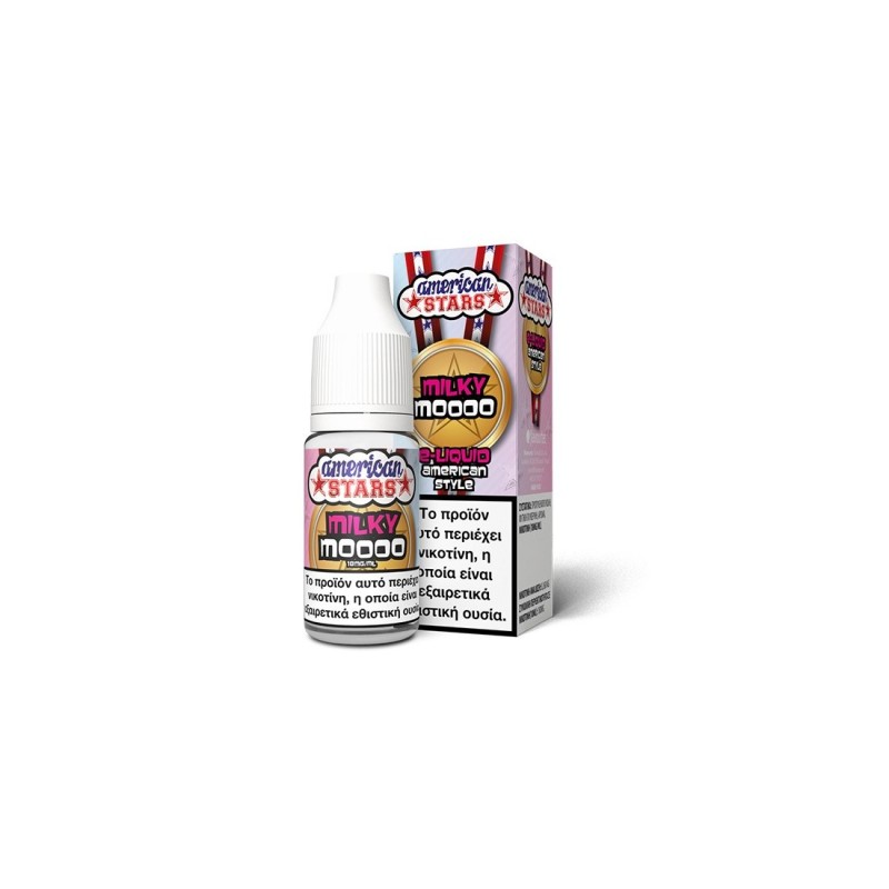 American Stars Milky Moooo 10ml 12mg American Stars Milky Moooo 10ml 12mg
