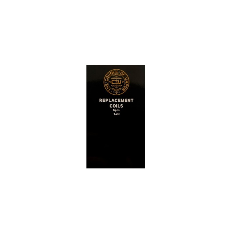 CounsilOfVapor coils (PACK OF 5) 0.8Ω