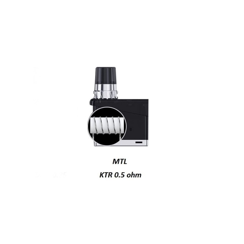 Wismec Preva DNA Cartridges (PACK OF 1) 0.25Ω SS316
