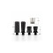 510 Ss & Epoxy Resin  4 In 1 Drip Tip Clear