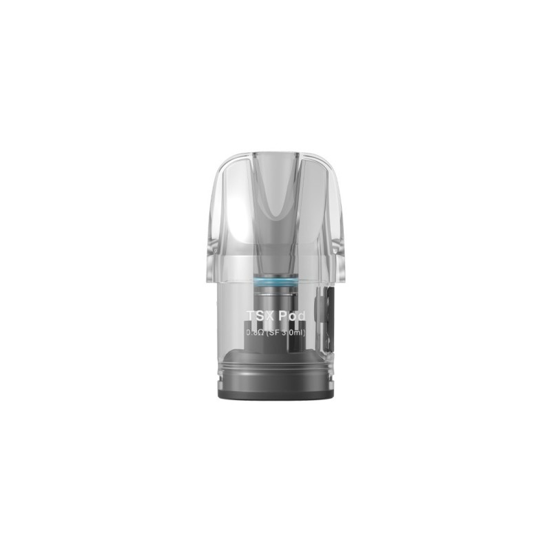 Aspire TSX Clear Cartridge (PACK OF 2) 0.8 Ohm 3ml