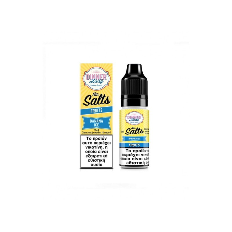 Dinner Lady Salt Banana Ice 10ml 20mg