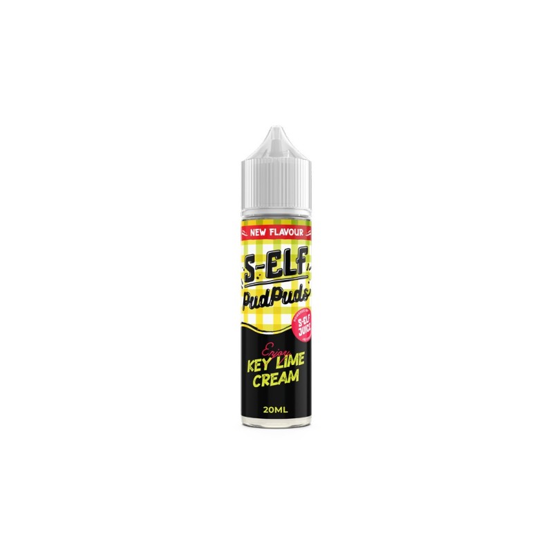S-Elf Juice Pud Puds Keylime Cream Flavour Shot 20/60ml S-Elf Juice Pud Puds Keylime Cream Flavour Shot 20/60ml