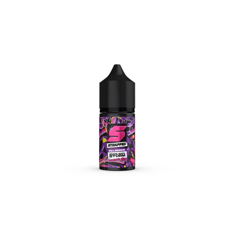Strapped Reloaded Grape Soda Storm Flavour Shot 8/30ml Strapped Reloaded Grape Soda Storm Flavour Shot 8/30ml
