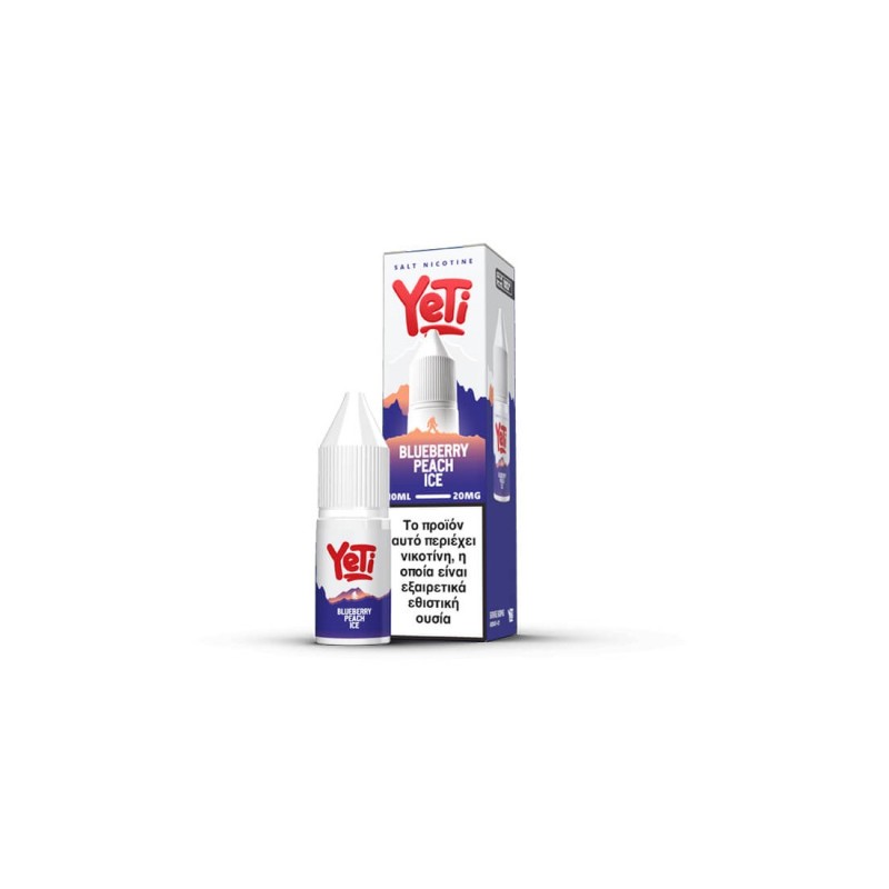 Yeti Summit Blueberry Peach Ice 10ml 20mg Yeti Summit Blueberry Peach Ice 10ml 20mg