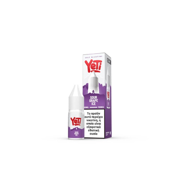 Yeti Summit Sour Grape Ice 10ml 10mg Yeti Summit Sour Grape Ice 10ml 10mg