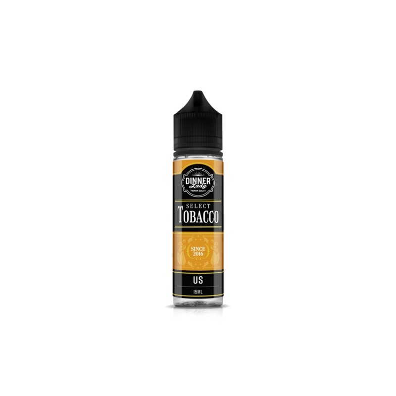 Dinner Lady Select Tobacco Us Flavour Shot 15/60ml Dinner Lady Select Tobacco Us Flavour Shot 15/60ml