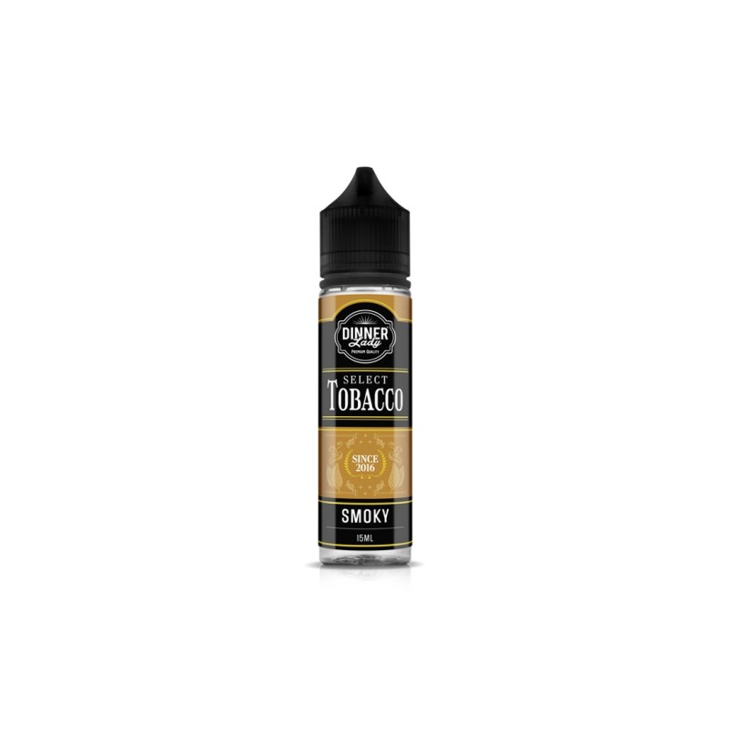 Dinner Lady Select Tobacco Smoky Flavour Shot 15/60ml