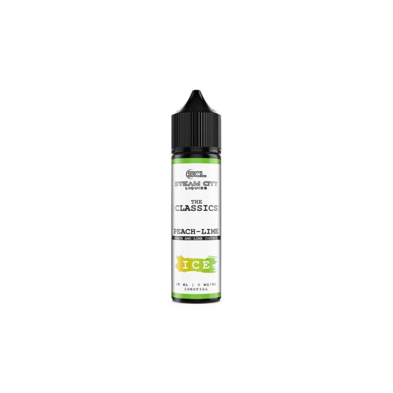 Steam City The Classics Peach Lime Ice Flavour Shot 10/60ml