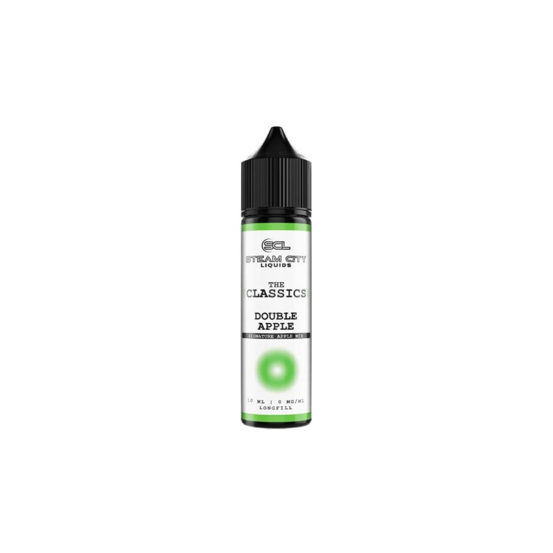 Steam City The Classics Double Apple Flavour Shot 10/60ml Steam City The Classics Double Apple Flavour Shot 10/60ml