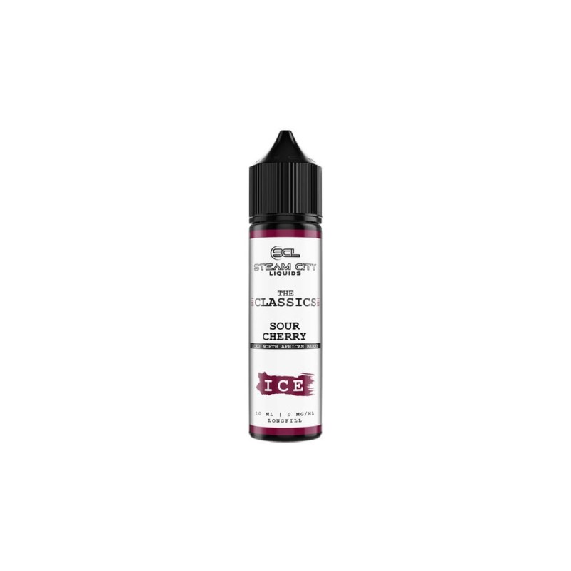 Steam City The Classics Sour Cherry Ice Flavour Shot 10/60ml