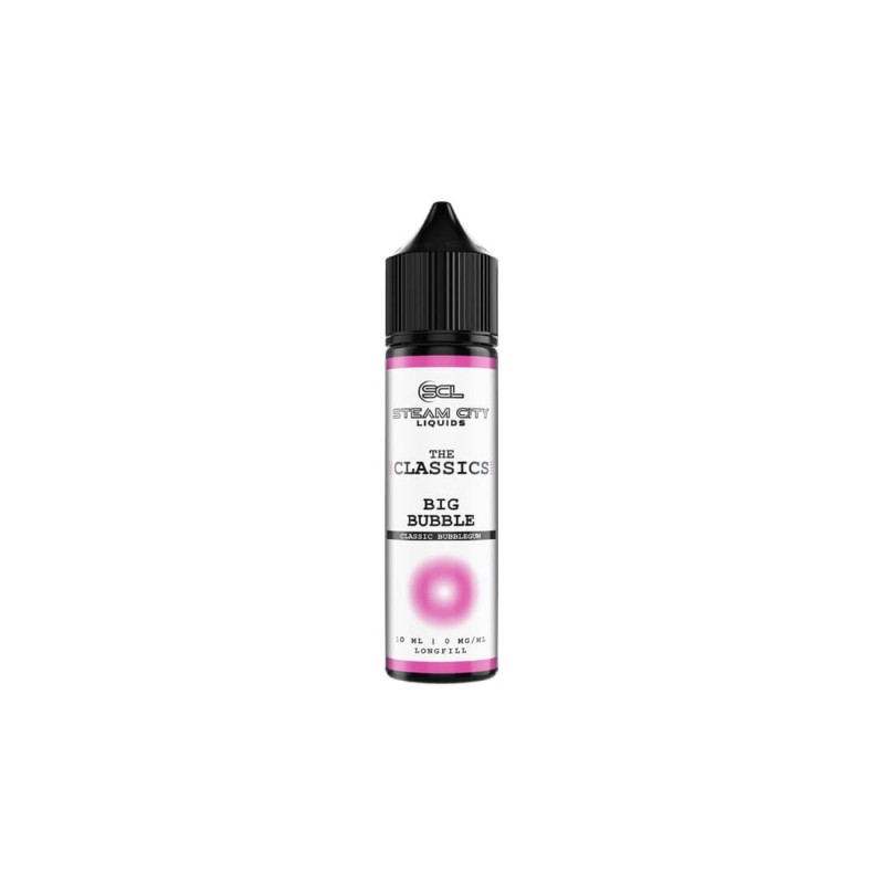 Steam City The Classics Big Bubble Flavour Shot 10/60ml