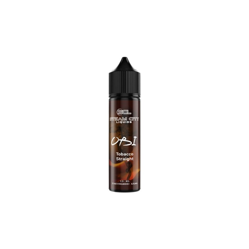 Steam City Obi Flavour Shot Tobacco Straight 10/60ml