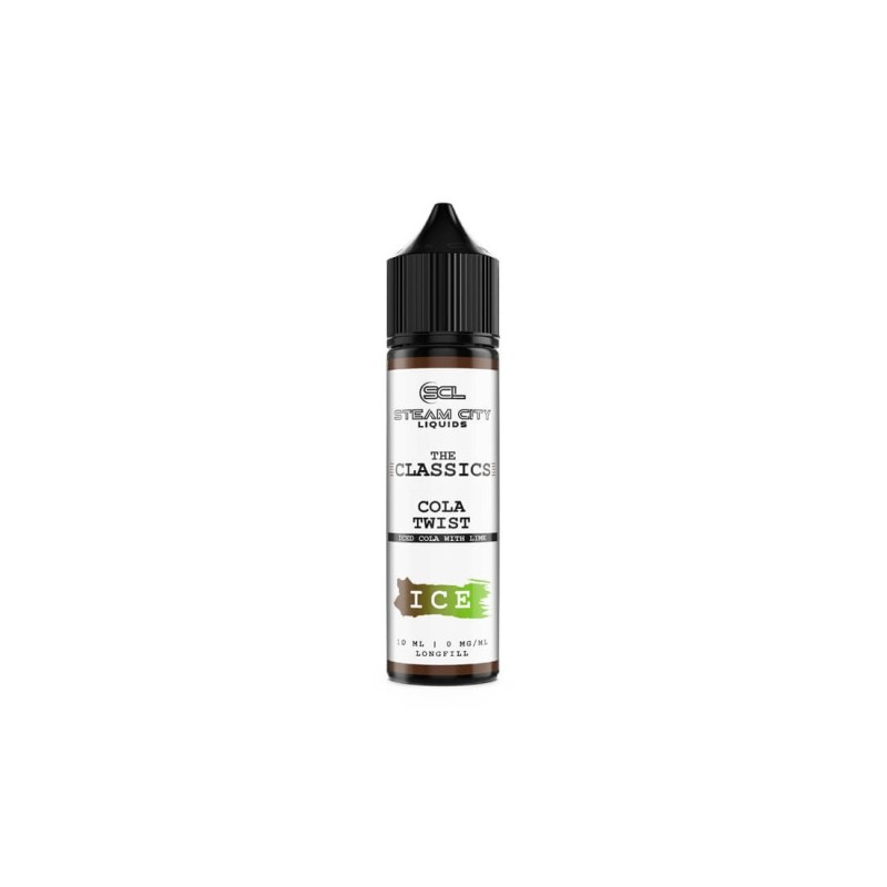 Steam City The Classics Cola Twist Ice Flavour Shot 10/60ml
