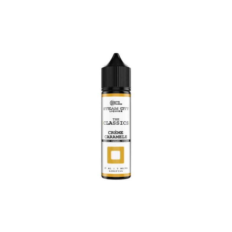 Steam City The Classics Creme Caramele Flavour Shot 10/60ml