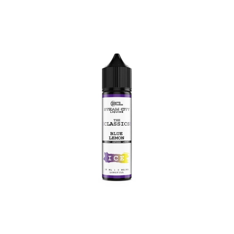 Steam City The Classics Blue Lemon Ice Flavour Shot 10/60ml
