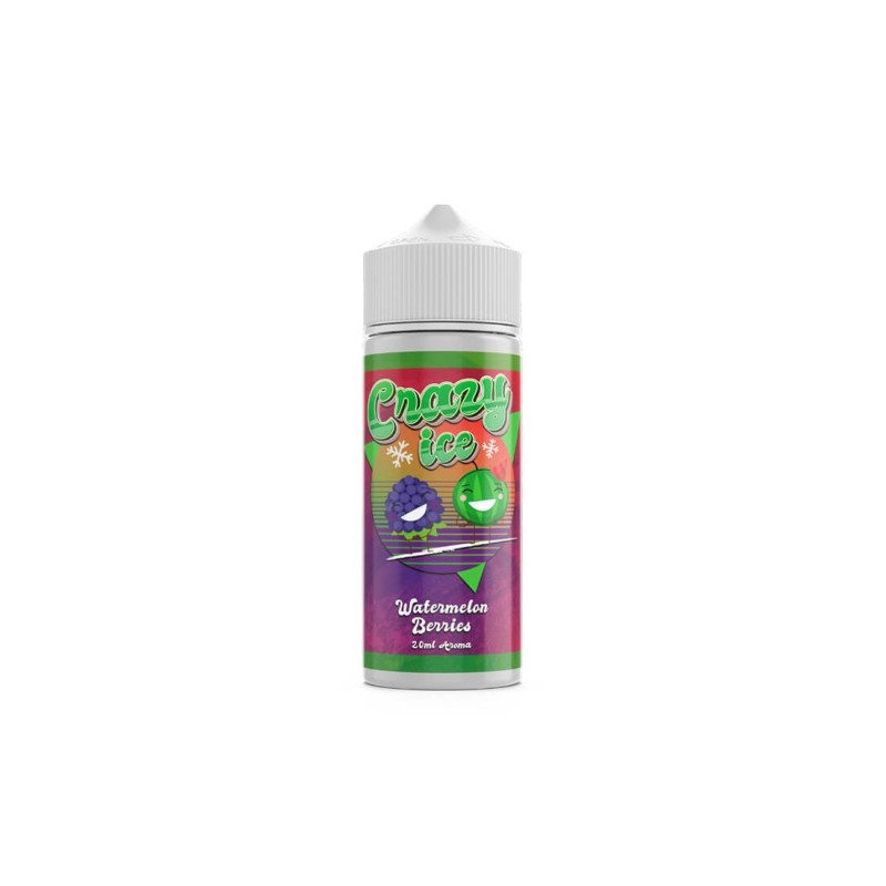 Steam City Crazy Ice Watermelon Berries Flavour Shot 20/120ml