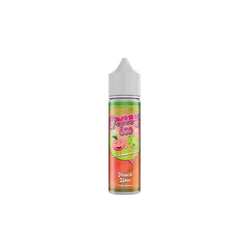 Steam City Crazy Ice Peach Lime Flavour Shot 10/60ml
