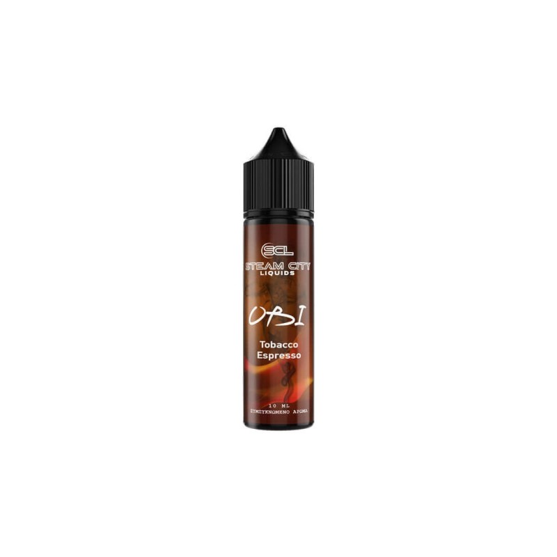Steam City Obi Tobacco Espresso Flavour Shot 10/60ml Steam City Obi Tobacco Espresso Flavour Shot 10/60ml