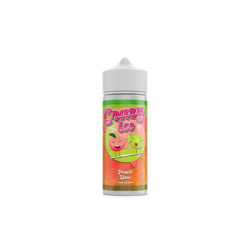 Steam City Crazy Ice Peach Lime Flavour Shot 20/120ml