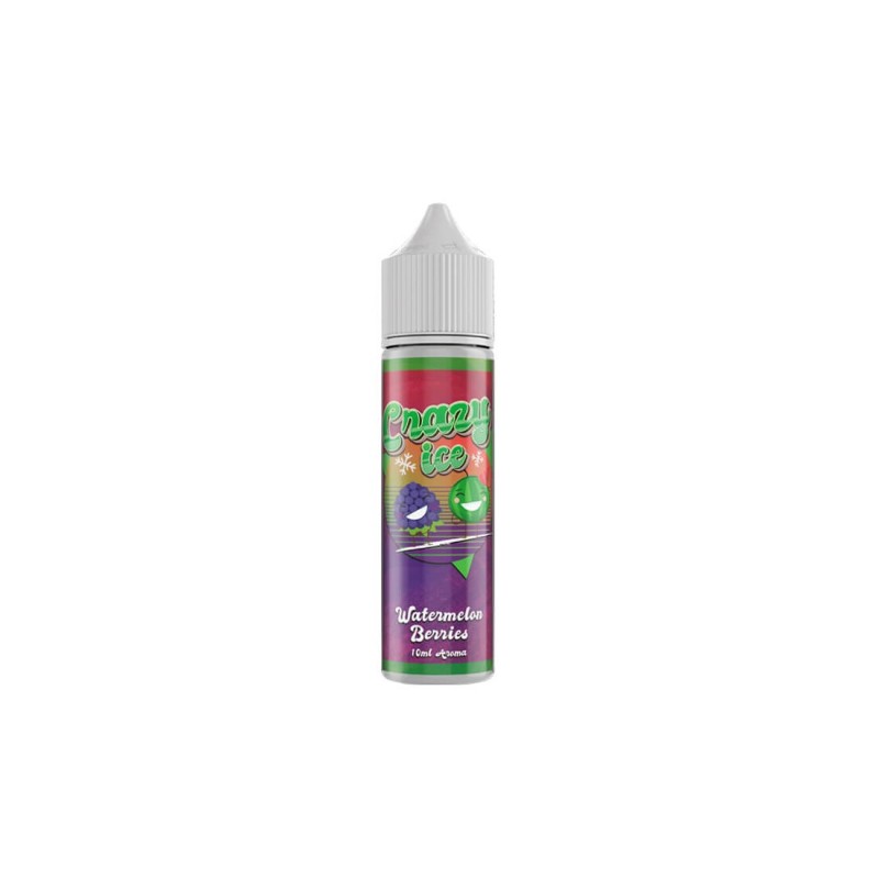 Steam City Crazy Ice Watermelon Berries Flavour Shot 10/60ml