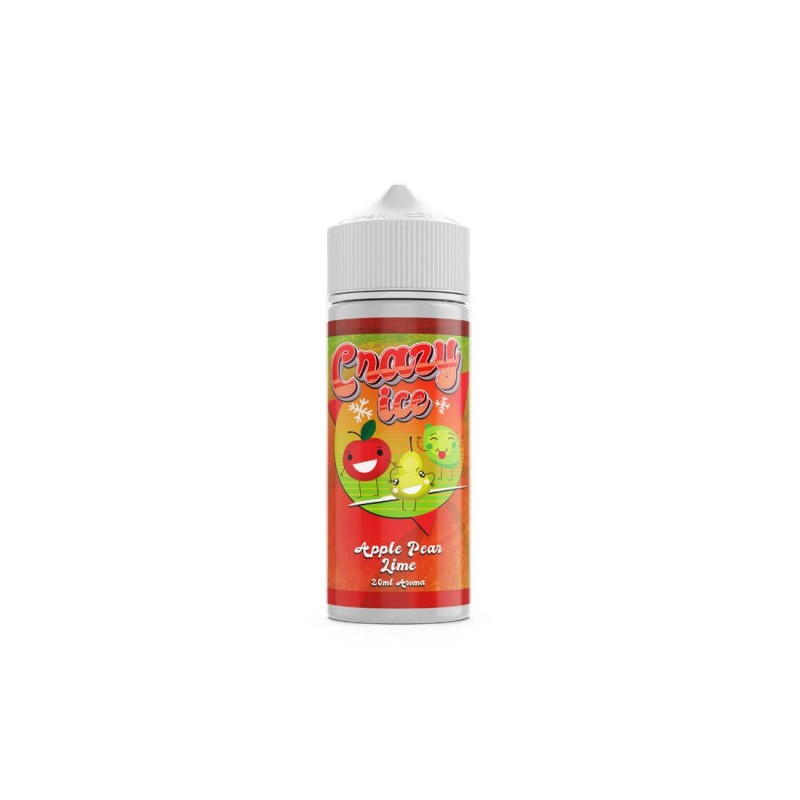 Steam City Crazy Ice Apple Pear Lime Flavour Shot 20/120ml