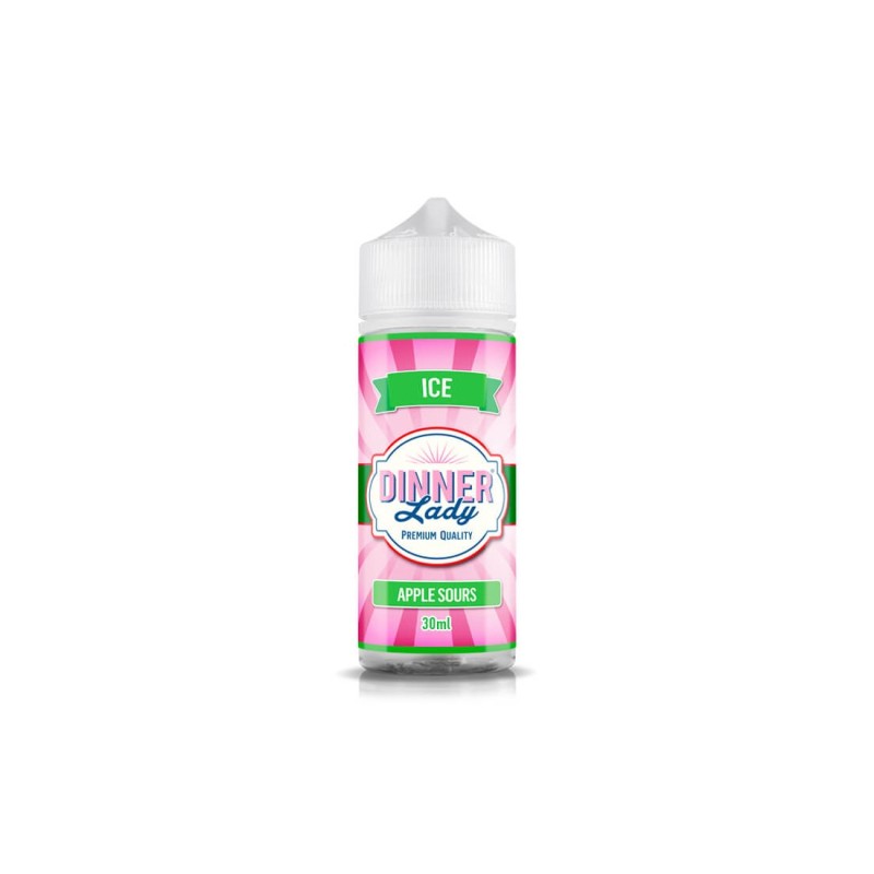 Dinner Lady Apple Sours Ice Flavour Shot 30/120ml