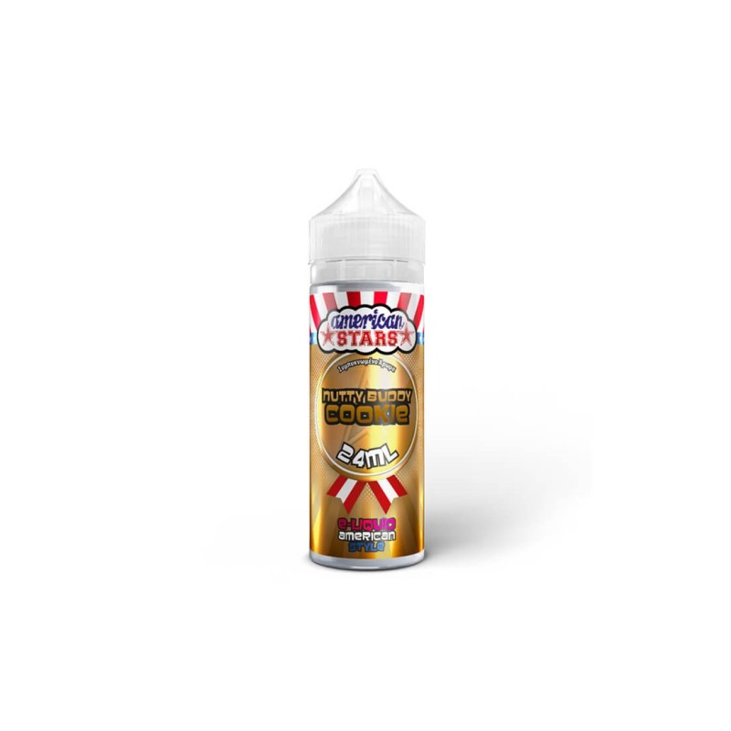 American Stars Nutty Buddy Cookie Flavour Shot 24/120ml American Stars Nutty Buddy Cookie Flavour Shot 24/120ml