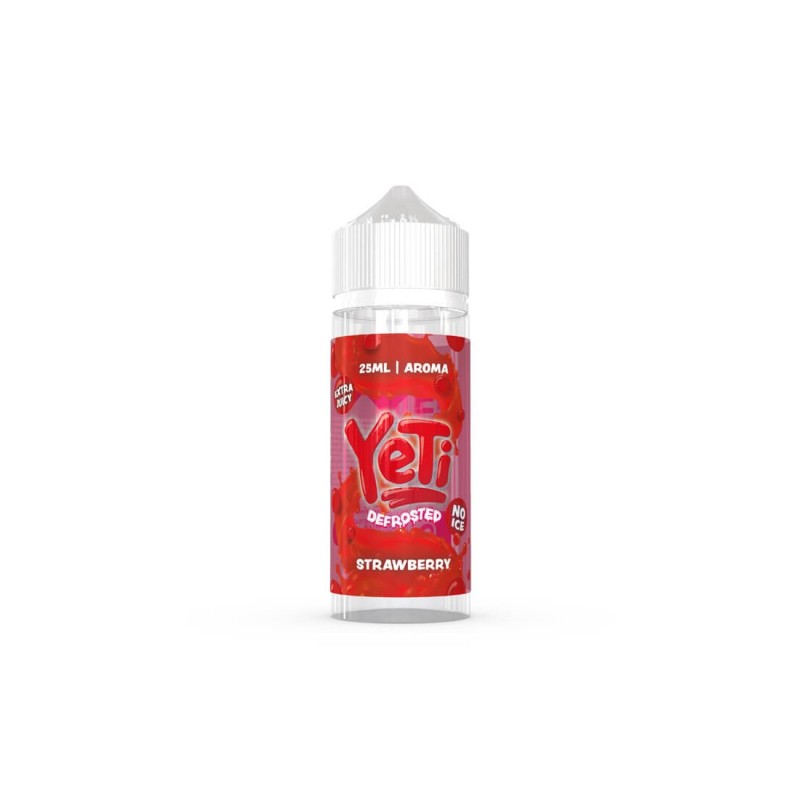 Yeti Defrosted Strawberry Flavour Shot 25/120ml Yeti Defrosted Strawberry Flavour Shot 25/120ml