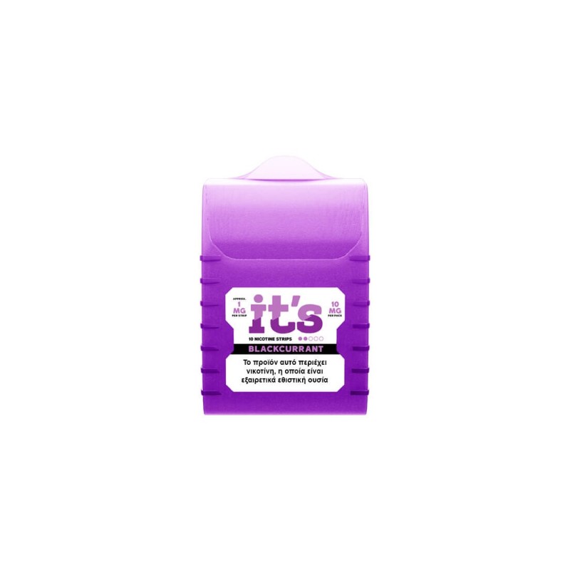 IT`S RIPS Blackcurrant Nicotine Strips 1mg