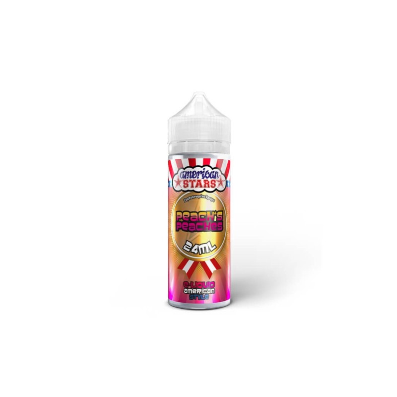 American Stars Peach`s Peaches Flavour Shot 24/120ml