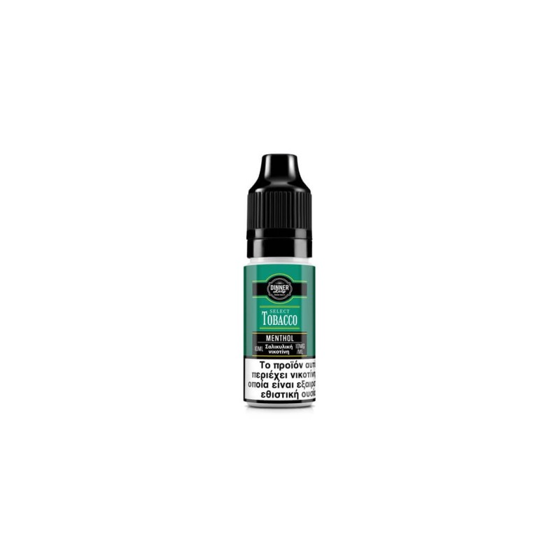 Dinner Lady Select Tobacco Bar Salts Menthol 10ml 10mg Dinner Lady Select Tobacco Bar Salts Menthol 10ml 10mg